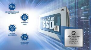 Microchip Introduces Industry’s Highest-Performance 16-Channel PCIe® Gen 5 Enterprise NVMe® SSD Controller