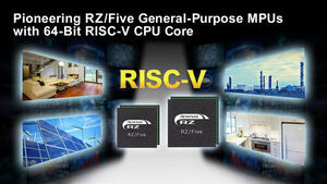 Renesas Pioneers RISC-V Technology With RZ/Five General-Purpose MPUs Based on 64-Bit RISC-V CPU Core