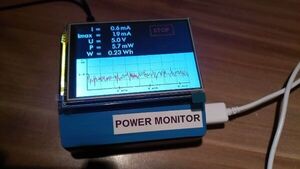 Power Monitor for Electronic Prototypes and Devices