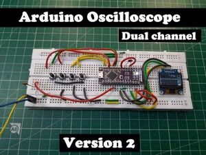 Arduino based Dual channel Oscilloscope