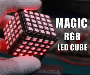 Glowing RGB LED Magic Cube (WS2812)