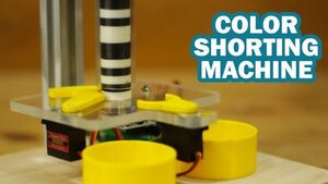 DIY IR Sensor based color sorting machine | Arduino project