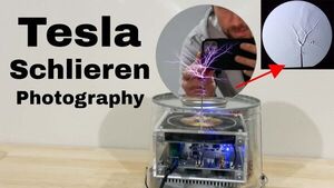 How to Make a Schlieren Image of a Tesla Coil