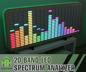 20 Band LED Spectrum Analyzer