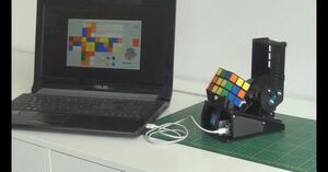 CUBOTino: a Small, Simple, 3D Printed, Inexpensive Rubik's Cube Solver Robot (Base Version)