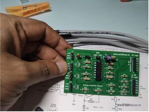 Building LM35 4 Channel Amplifier Board