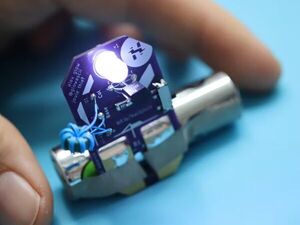 Joule Thief PCB: Power from 