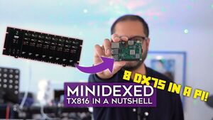 MINIDEXED - honey, I shrunk my DX7 collection