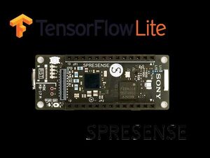 Get started with Tensorflow lite/micro by Sony Spresense