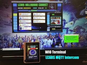 LCARS MQTT Intercom with Wio Terminal