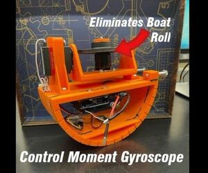 Control Moment Gyroscope | Active Boat Roll Elimination