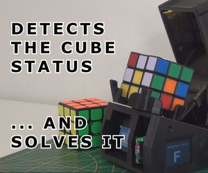 CUBOTino Autonomous: Small, 3D Printed, Rubik's Cube Robot (Raspberry Pi Zero 2, PiCamera)