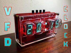 Homemade IV-22 VFD Clock!