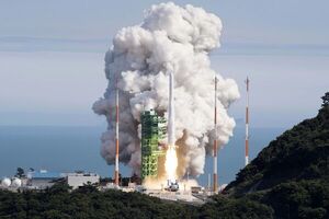 South Korea launches first satellite with homegrown rocket