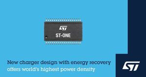 STMicroelectronics’ new chip boosts energy efficiency in consumer electronics, with potential to save almost 100 terawatt-hours worldwide