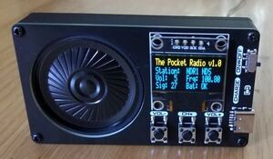FM Pocket Radio based on ATtiny402/412