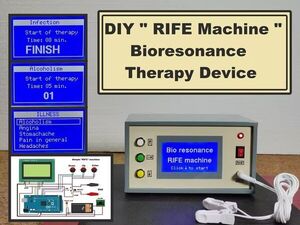 Simple Arduino Bioresonance Therapy device - RIFE Machine