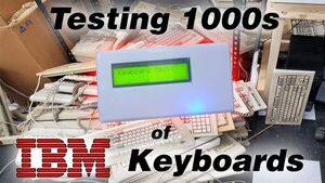 Testing 1000s of IBM Keyboards with this portable DIY box!