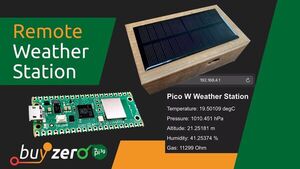 Remote Weather Station - Solar powered Pico W SoftAP