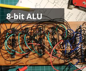 8-bit ALU (Arithmetic Logic Unit)