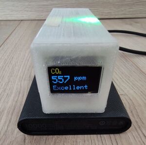 OLED RGB CO2 Monitor