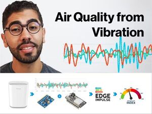 Measuring Air Quality with an Accelerometer