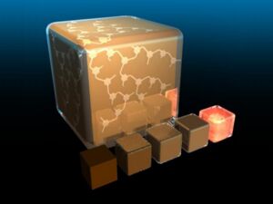 Wrapping of nanosize copper cubes can help convert carbon dioxide into other chemicals