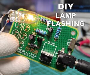 12V Lamp Flashing Circuit