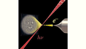 New light for shaping electron beams