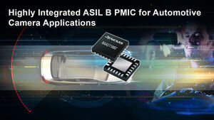 Renesas Introduces New ASIL B Power Management IC Ideal for Automotive Camera Applications