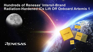 Hundreds of Renesas’ Intersil-Brand Radiation-Hardened ICs Lift Off Onboard Artemis 1 Mission to the Moon