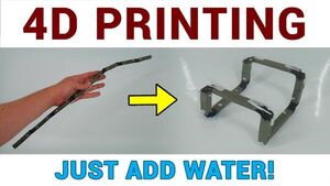 4D Printing at home - Self assembling magic