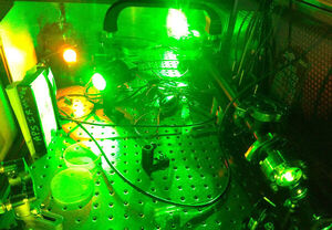 Ionic Liquids' Good Vibrations Change Laser Colors with Ease