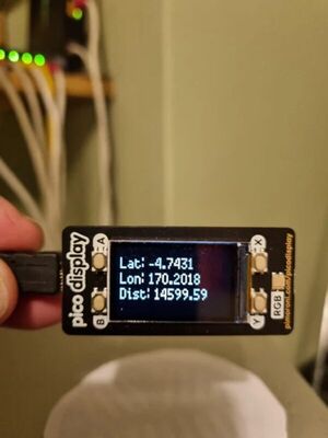 ISS Tracker Using a Raspberry Pico