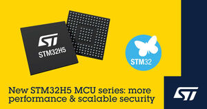 New STM32H5 MCU series from STMicroelectronics boosts performance and security for next-generation smart applications