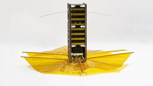 Satellite built by Brown students and launched by SpaceX shows a low-cost way to reduce space junk
