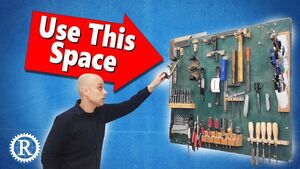 Build a Tool Wall From Scraps and Junk