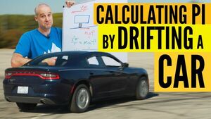Using an Out-of-Control Car to Calculate π
