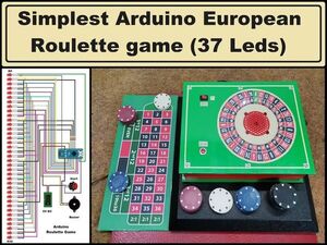 How to make simplest Arduino European Roulette Game