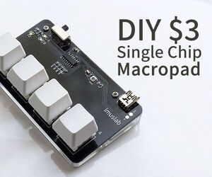 DIY $3 Single Chip Macro Keypad From Scratch (Arduino IDE Programmable!)
