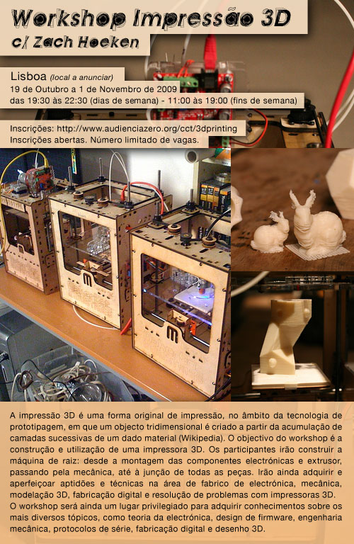 3D printing workshop