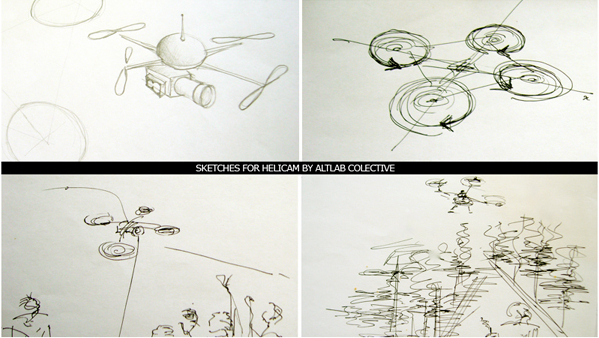 Helicam Sketches